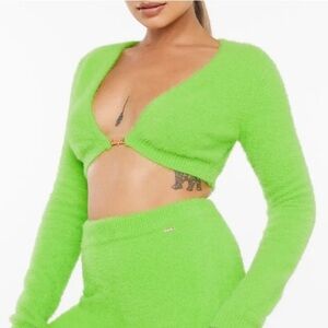 Savage x Fenty Fluff It Up PJ Crop Top women’s sz 2X